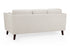 George Sofa Beige 3 Seater Back View